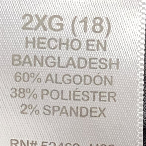 Wonder Nation Grey Flannel Cotton Poly Span Elastic Tie Waist Shorts Size XXL 18 - Picture 14 of 16